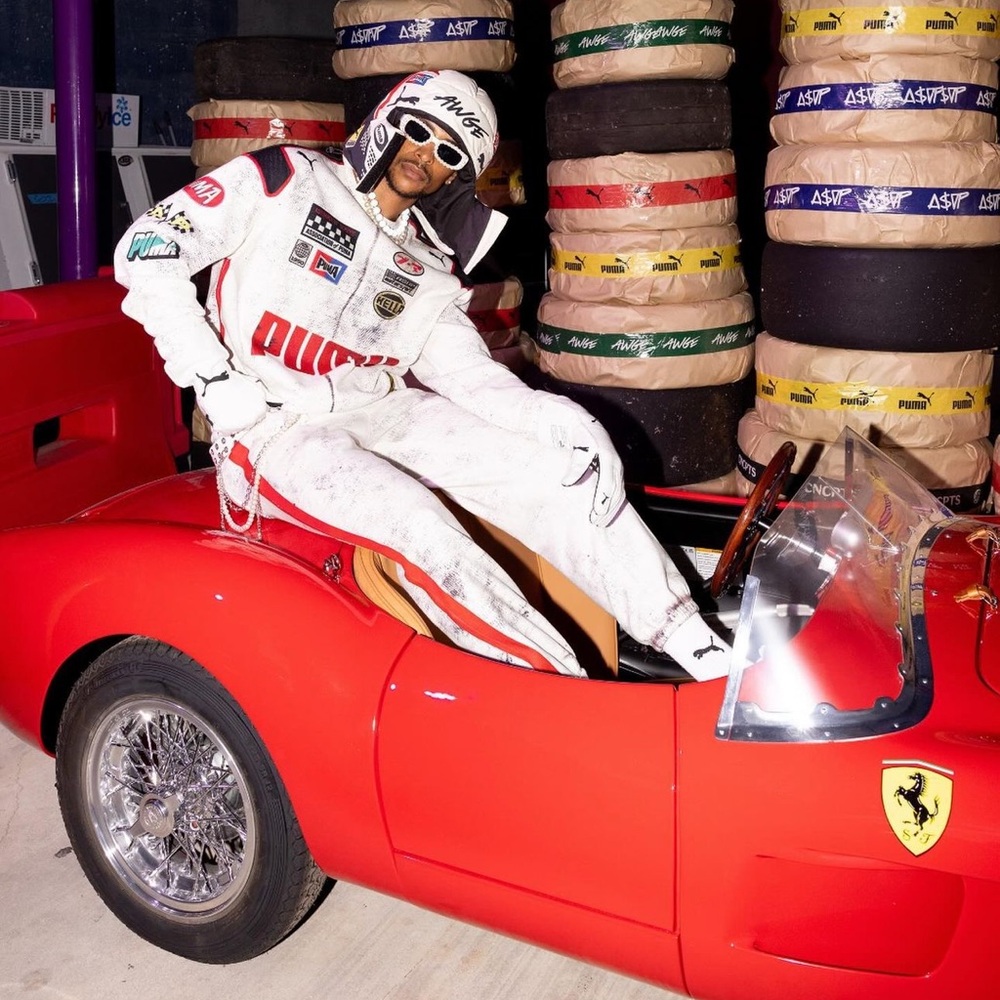 ASAP ROCKY PUMA F1 COLLAB